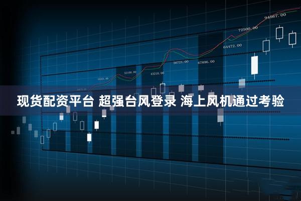 现货配资平台 超强台风登录 海上风机通过考验